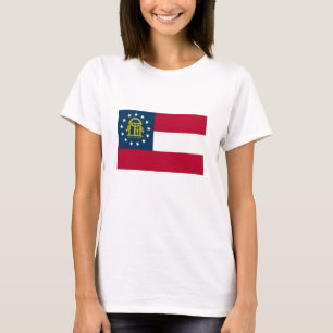 Staatsflagge Georgiens T-Shirt