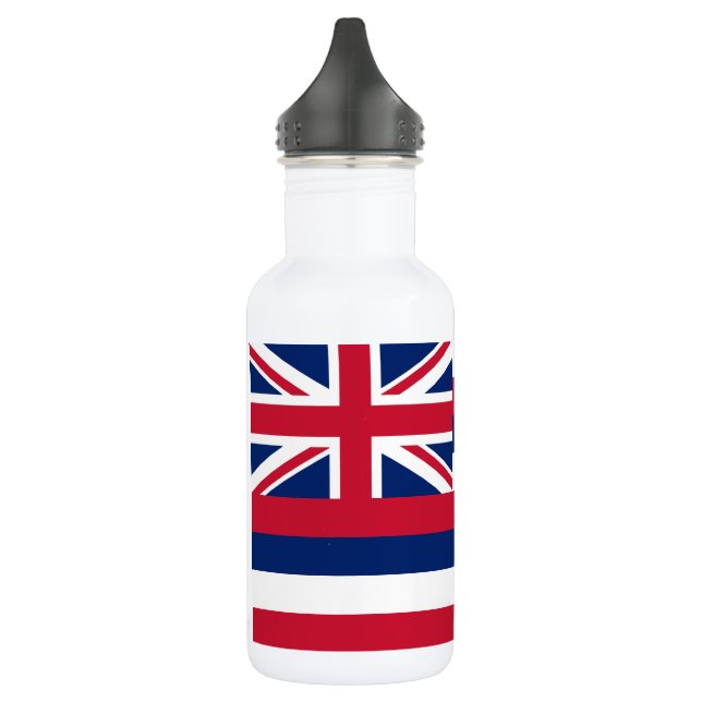 Staatsflagge Hawaii Edelstahlflasche (Links)