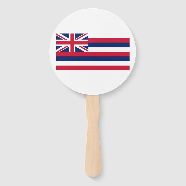 Staatsflagge Hawaii Fächer (Vorderseite)