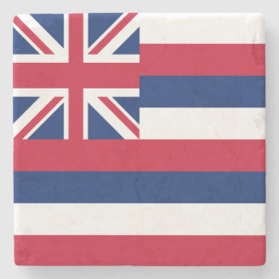 Staatsflagge Hawaii Steinuntersetzer