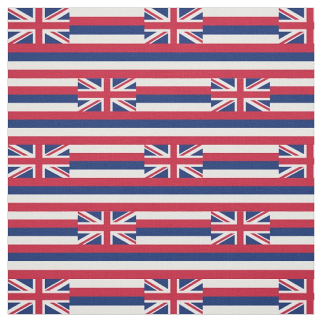Staatsflagge Hawaii Stoff (Muster)