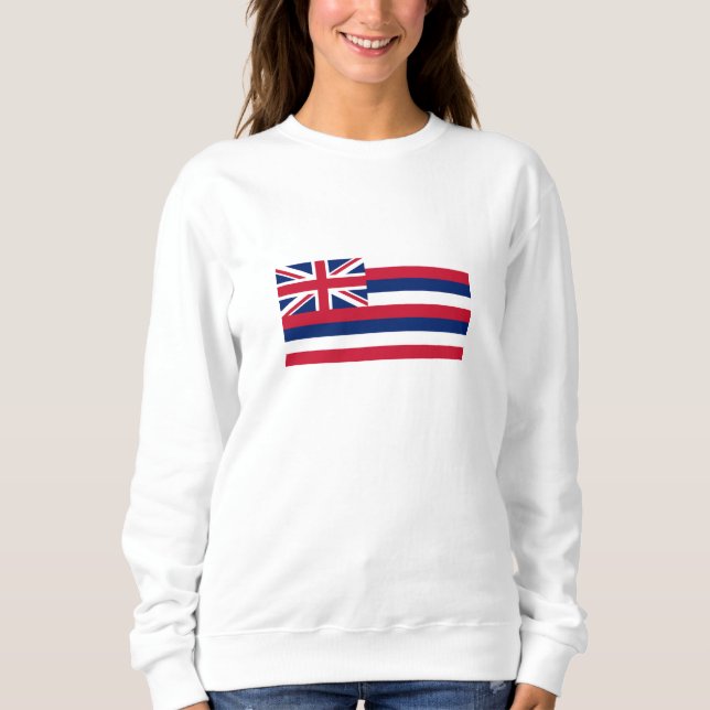 Staatsflagge Hawaii Sweatshirt (Vorderseite)