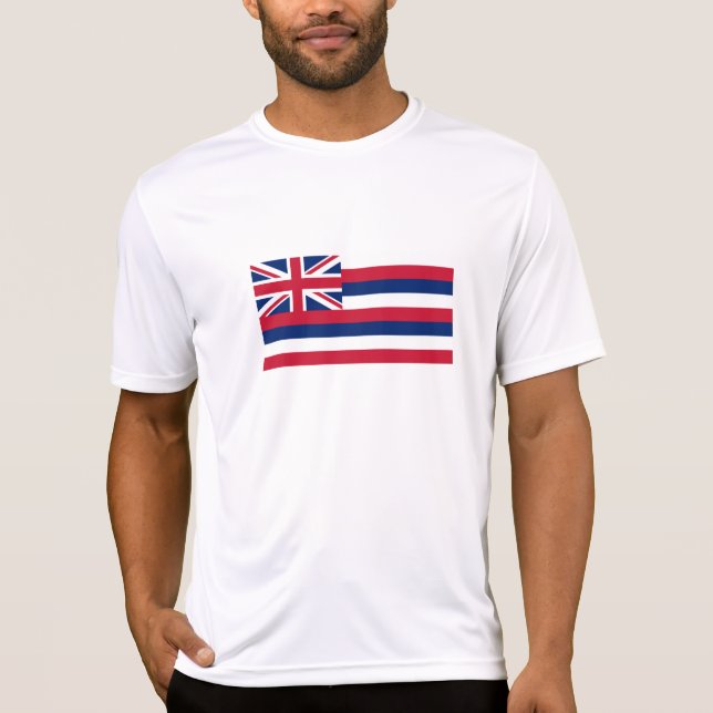 Staatsflagge Hawaii T-Shirt (Vorderseite)