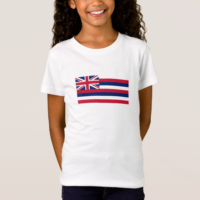 Staatsflagge Hawaii T-Shirt (Vorderseite)