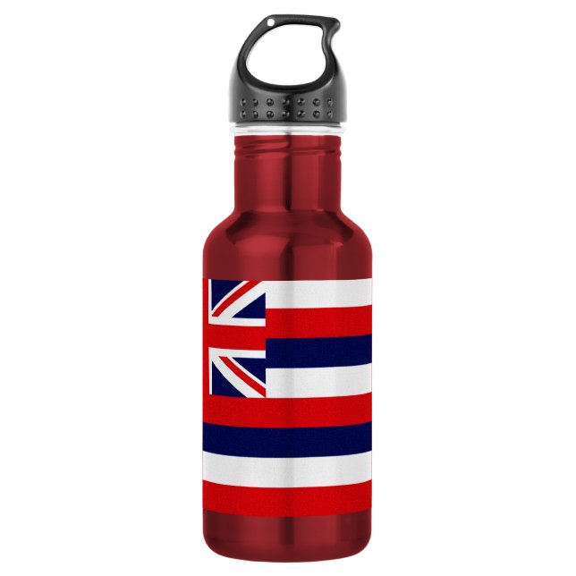 Staatsflagge Hawaii Trinkflasche (Vorderseite)