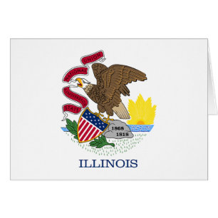 Staatsflagge Illinois