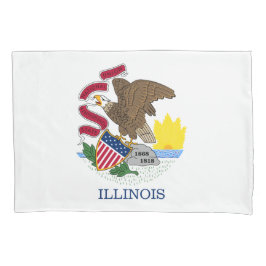 Staatsflagge Illinois Kissenbezug