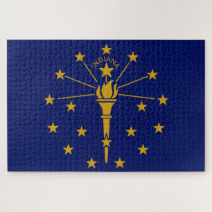 Staatsflagge in Indiana
