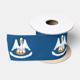 Staatsflagge in Louisiana Satinband