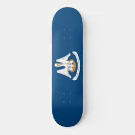 Staatsflagge in Louisiana Skateboard