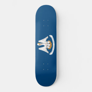 Staatsflagge in Louisiana Skateboard