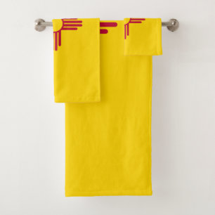 Staatsflagge in Mexiko Badhandtuch Set