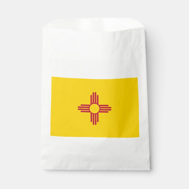 Staatsflagge in Mexiko Geschenktütchen (Vorderseite)