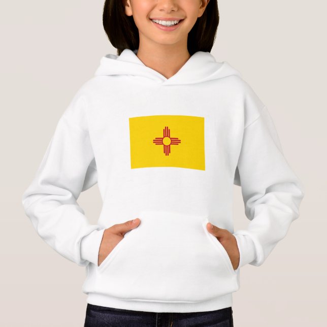 Staatsflagge in Mexiko Hoodie (Vorderseite)