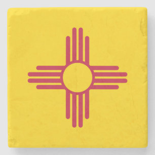 Staatsflagge in Mexiko Steinuntersetzer