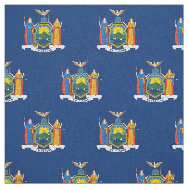 Staatsflagge in New York Stoff (Muster)