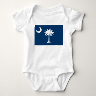 Staatsflagge in South Carolina Baby Strampler