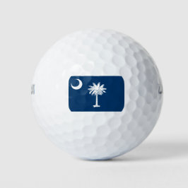 Staatsflagge in South Carolina Golfball