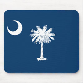 Staatsflagge in South Carolina Mousepad