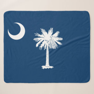 Staatsflagge in South Carolina Sherpadecke