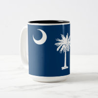 Staatsflagge in South Carolina