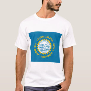 Staatsflagge in Süddakota T-Shirt