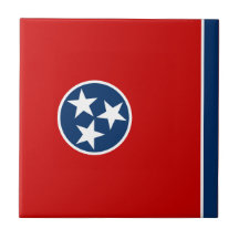 Staatsflagge in Tennessee