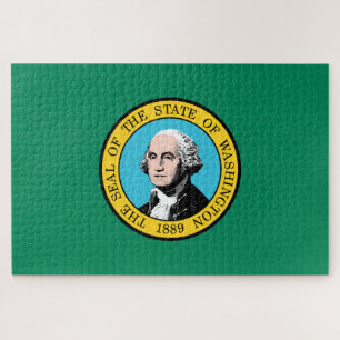 Staatsflagge in Washington