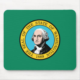 Staatsflagge in Washington Mousepad
