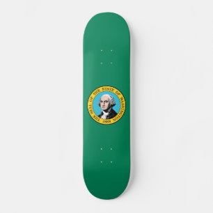 Staatsflagge in Washington Skateboard