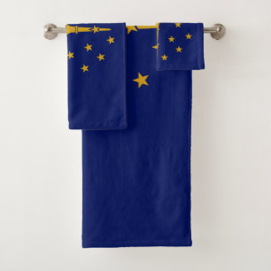 Staatsflagge Indiana Badhandtuch Set