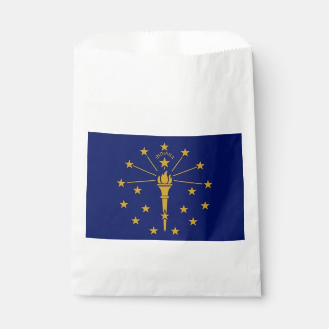 Staatsflagge Indiana Geschenktütchen (Vorderseite)