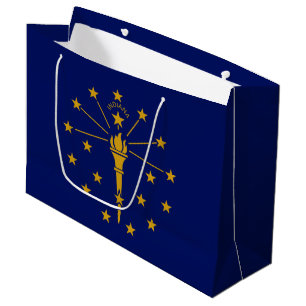 Staatsflagge Indiana Große Geschenktüte