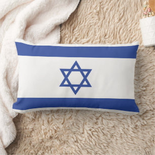 Staatsflagge Israels, Davidstern Judentum jüdisch Lendenkissen