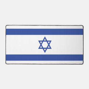 Staatsflagge Israels, Davidstern Judentum jüdisch Schreibtischunterlage