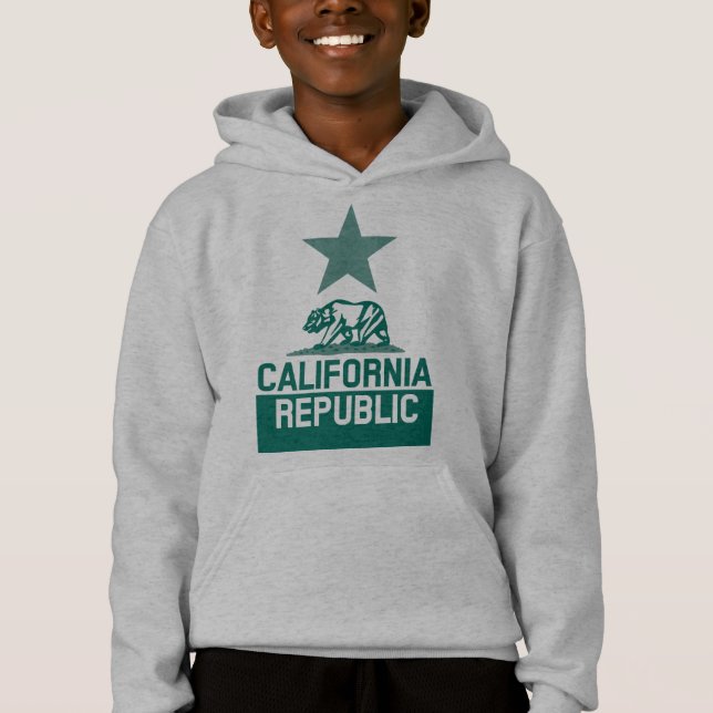 Staatsflagge KALIFORNIEN Hoodie (Vorderseite)