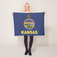 Staatsflagge Kansas, USA