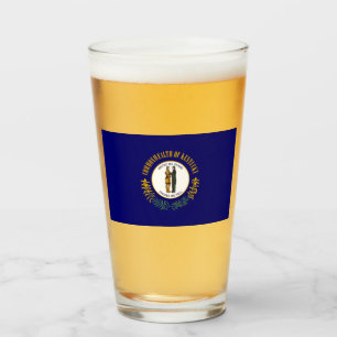 Staatsflagge Kentucky Glas