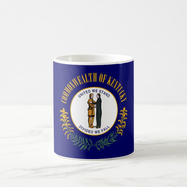 Staatsflagge Kentucky Kaffeetasse (Mittel)