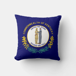 Staatsflagge Kentucky Kissen