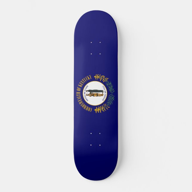 Staatsflagge Kentucky Skateboard (Vorderseite)
