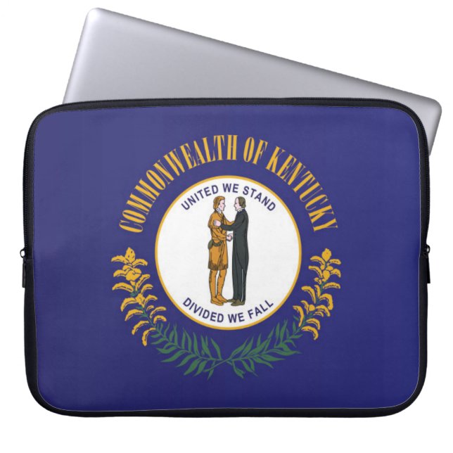 Staatsflagge Kentucky, USA Laptopschutzhülle (Vorderseite)