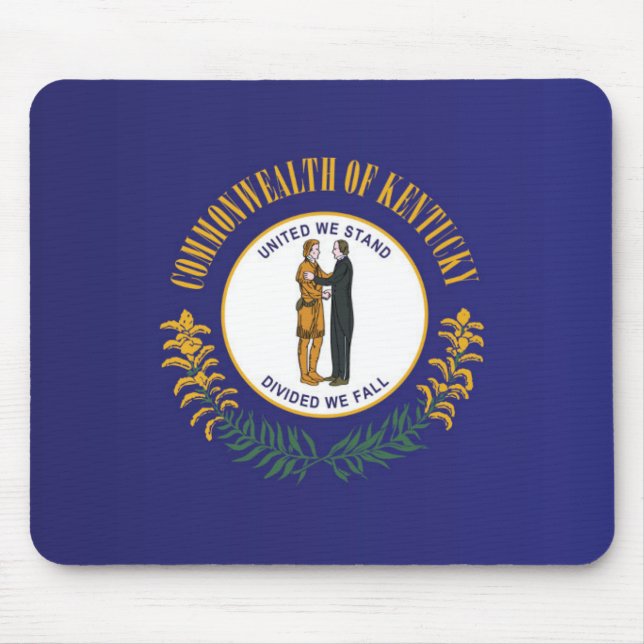 Staatsflagge Kentucky, USA Mousepad (Vorne)