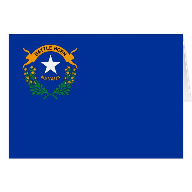 Staatsflagge Nevada (Vorderseite (Horizontal))