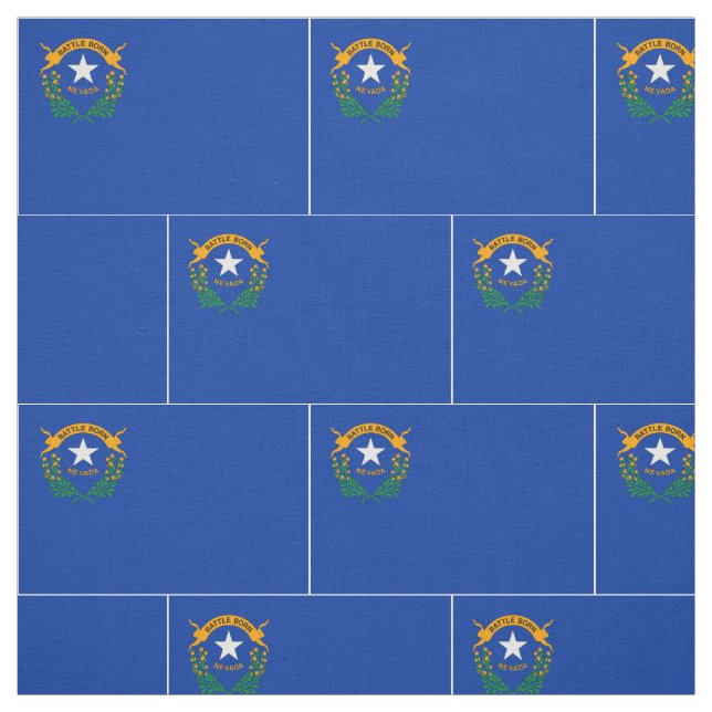 Staatsflagge Nevada Stoff (Muster)