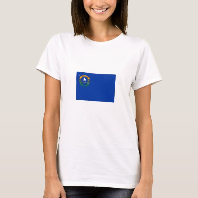 Staatsflagge Nevada T-Shirt (Vorderseite)
