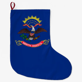 Staatsflagge Nord-Dakota (Nord-Dakotan) Großer Weihnachtsstrumpf