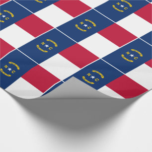 Staatsflagge North Carolina Geschenkpapier