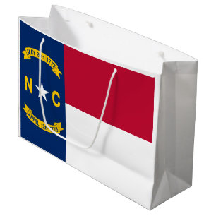 Staatsflagge North Carolina Große Geschenktüte