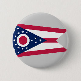 Staatsflagge Ohio Button